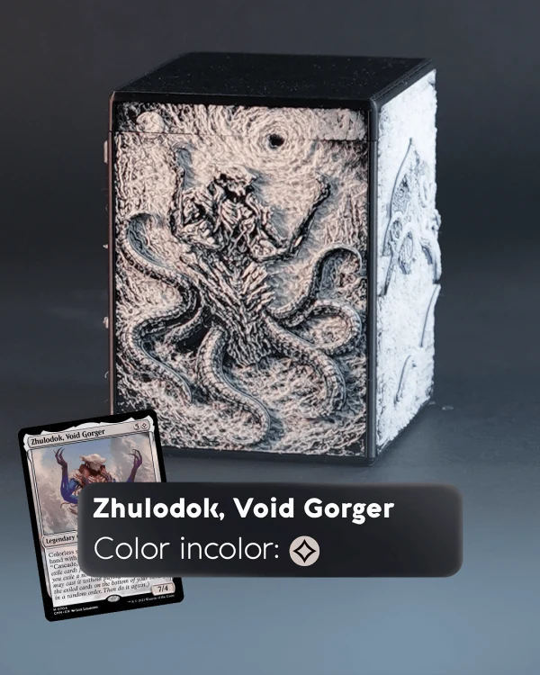 Deckbox MTG de Zhulodok, Void Gorger · acabado Incoloro · vista 1